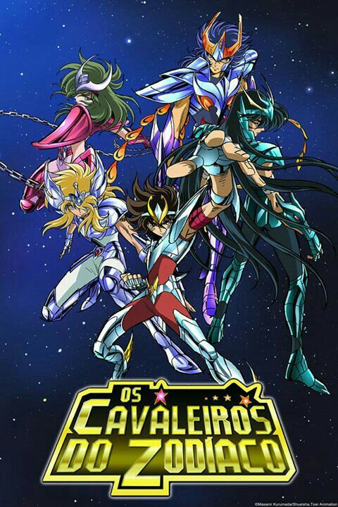 Capa do Os Cavaleiros do Zodíaco